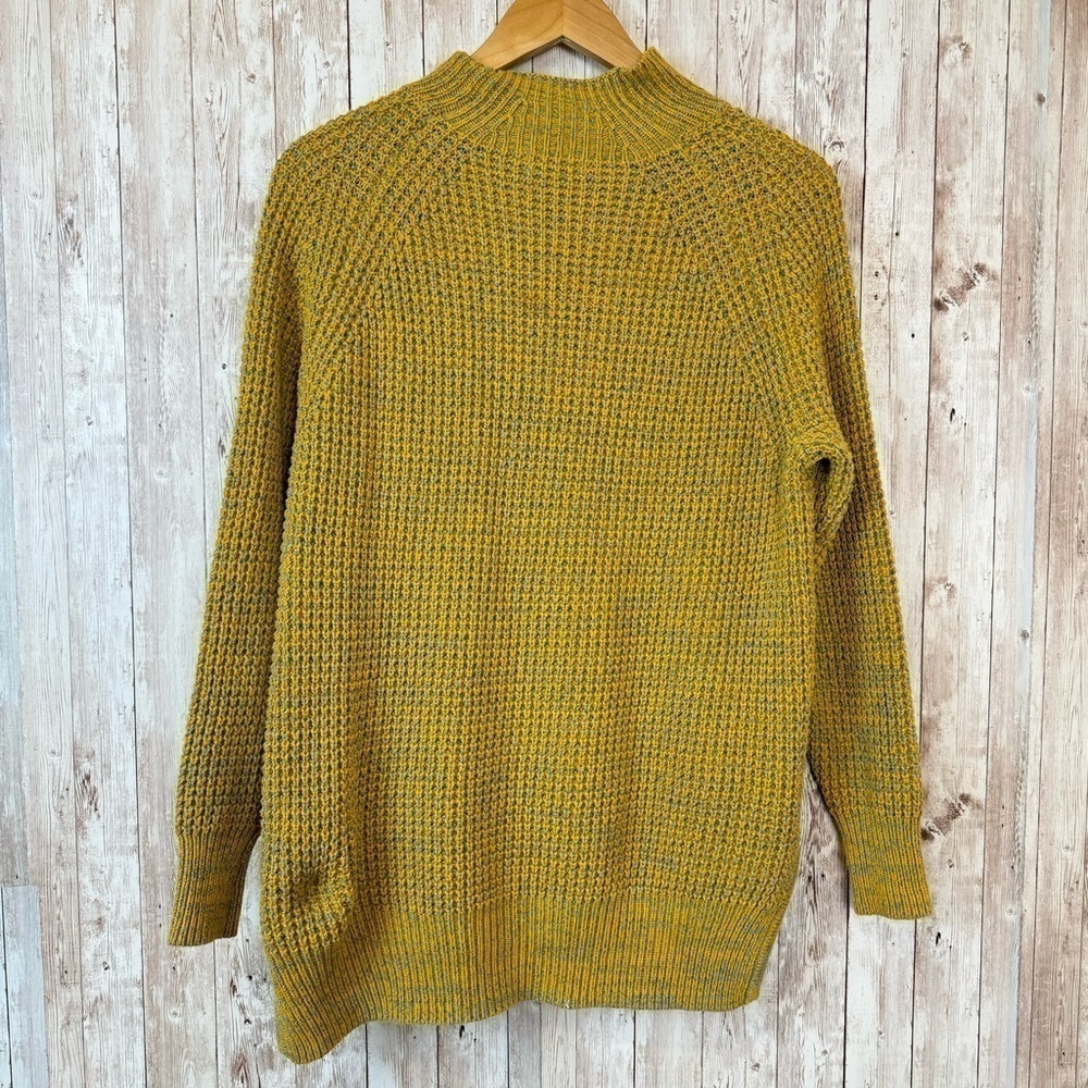 BDG Urban Outfitters Waffle Knit Mock Neck Long Sleeve Pullover Sweater Size XS - Picture 6 of 12